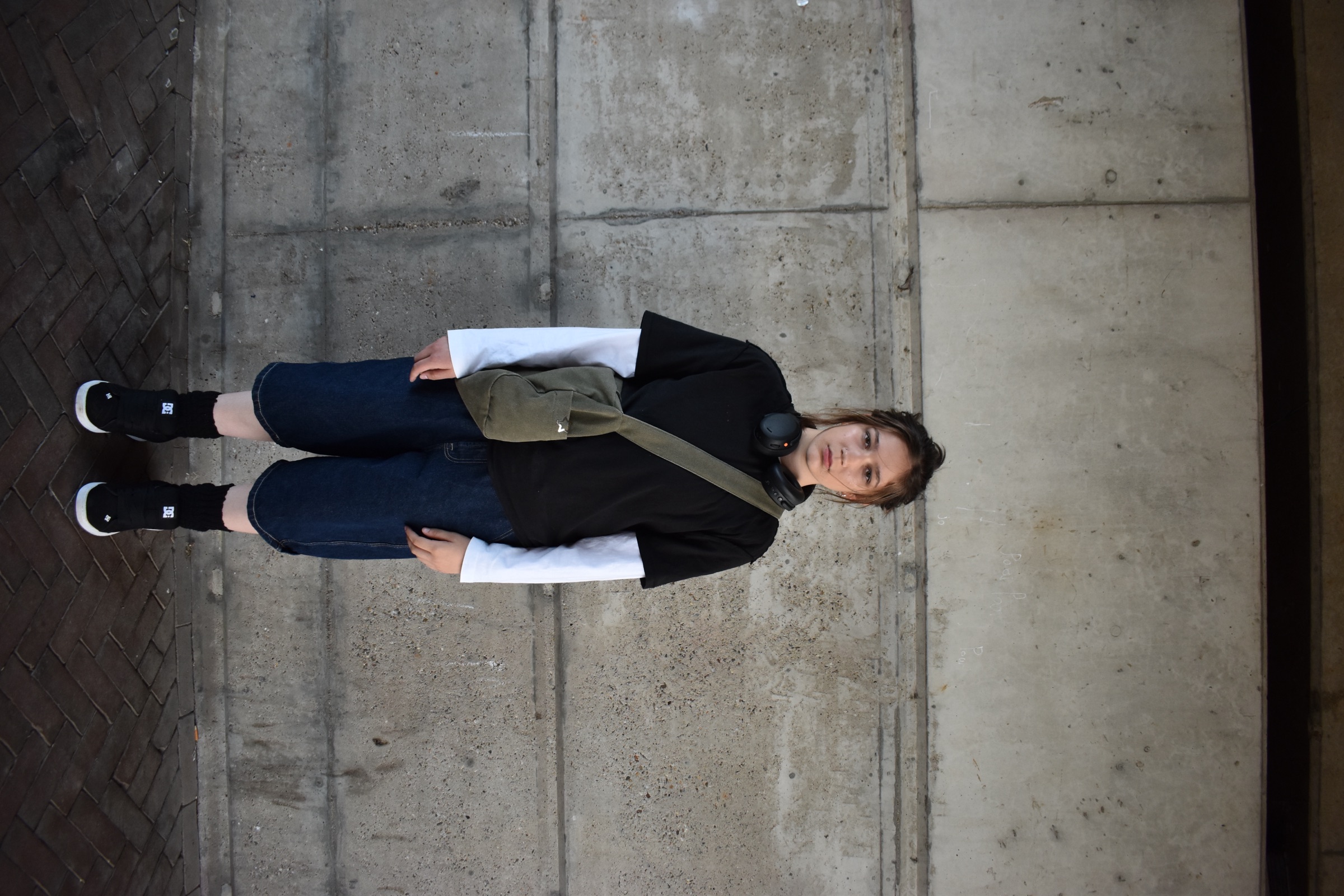 Portrait photograph selected for the final composition